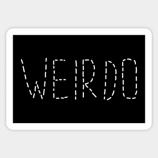 Weirdo Sticker